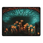 Mushroom Giant Explore 3d One Side Fleece Blanket (Small) 50 x40  Blanket Front