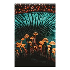 Mushroom Giant Explore 3d Shower Curtain 48  X 72  (small)  by Ravend