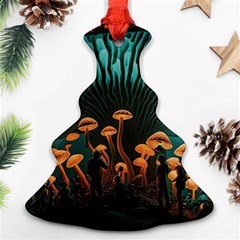 Mushroom Giant Explore 3d Ornament (christmas Tree)  by Ravend