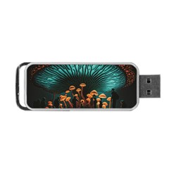 Mushroom Giant Explore 3d Portable Usb Flash (one Side) by Ravend