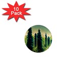 Ai Generated Soil Forest Crisis Nature 1  Mini Magnet (10 pack)  Front