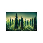 Ai Generated Soil Forest Crisis Nature Sticker (Rectangular) Front