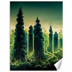 Ai Generated Soil Forest Crisis Nature Canvas 36  X 48  by Ravend