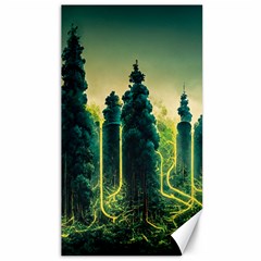 Ai Generated Soil Forest Crisis Nature Canvas 40  X 72  by Ravend