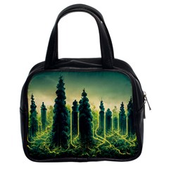 Ai Generated Soil Forest Crisis Nature Classic Handbag (two Sides) by Ravend