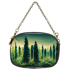 Ai Generated Soil Forest Crisis Nature Chain Purse (one Side) by Ravend