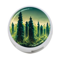 Ai Generated Soil Forest Crisis Nature 4-port Usb Hub (one Side) by Ravend