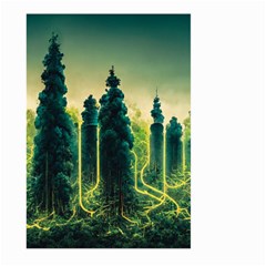 Ai Generated Soil Forest Crisis Nature Large Garden Flag (two Sides) by Ravend