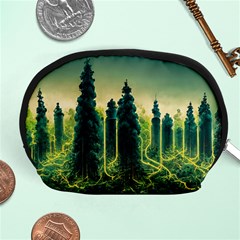 Ai Generated Soil Forest Crisis Nature Accessory Pouch (medium) by Ravend