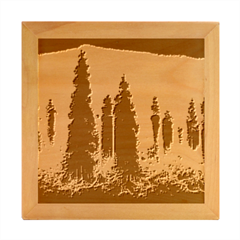 Ai Generated Soil Forest Crisis Nature Wood Photo Frame Cube