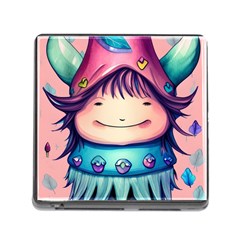 Shroom Magic Conjure Charm Memory Card Reader (square 5 Slot) by GardenOfOphir