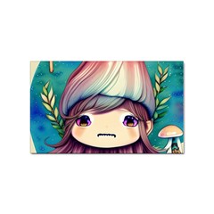 Enchantment Mushrooms Sticker Rectangular (100 Pack) by GardenOfOphir