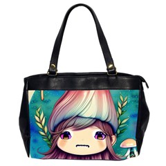 Enchantment Mushrooms Oversize Office Handbag (2 Sides)