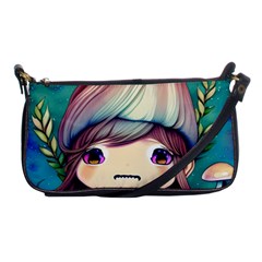 Enchantment Mushrooms Shoulder Clutch Bag