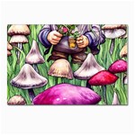 Sacred Mushroom Wizard Glamour Postcard 4 x 6  (Pkg of 10) Front