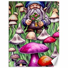 Sacred Mushroom Wizard Glamour Canvas 18  X 24  by GardenOfOphir