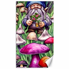 Sacred Mushroom Wizard Glamour Canvas 40  X 72  by GardenOfOphir