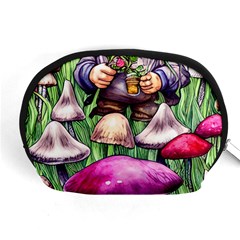 Sacred Mushroom Wizard Glamour Accessory Pouch (medium) by GardenOfOphir