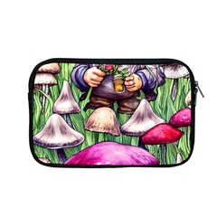 Sacred Mushroom Wizard Glamour Apple Macbook Pro 13  Zipper Case by GardenOfOphir