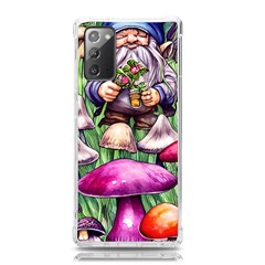 Sacred Mushroom Wizard Glamour Samsung Galaxy Note 20 Tpu Uv Case by GardenOfOphir