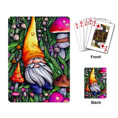 Magic Mushroom Charm Toadstool Glamour Playing Cards Single Design (rectangle) by GardenOfOphir