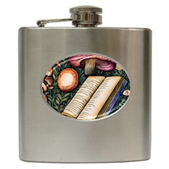 Conjure Mushroom Charm Spell Mojo Hip Flask (6 Oz) by GardenOfOphir