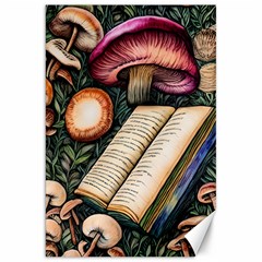 Conjure Mushroom Charm Spell Mojo Canvas 20  X 30  by GardenOfOphir