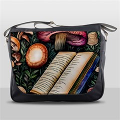 Conjure Mushroom Charm Spell Mojo Messenger Bag by GardenOfOphir