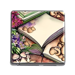 Enchantress Mushroom Charm Gill Wizard Memory Card Reader (square 5 Slot) by GardenOfOphir