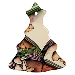 Enchantress Mushroom Charm Gill Wizard Christmas Tree Ornament (two Sides) by GardenOfOphir