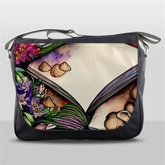 Enchantress Mushroom Charm Gill Wizard Messenger Bag by GardenOfOphir