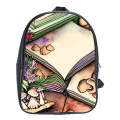 Enchantress Mushroom Charm Gill Wizard School Bag (xl) by GardenOfOphir