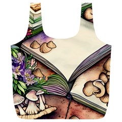 Enchantress Mushroom Charm Gill Wizard Full Print Recycle Bag (xl) by GardenOfOphir