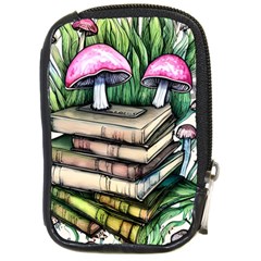 Liberty Cap Magic Mushroom Charm Compact Camera Leather Case by GardenOfOphir