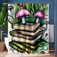 Liberty Cap Magic Mushroom Charm Shower Curtain 60  X 72  (medium)  by GardenOfOphir