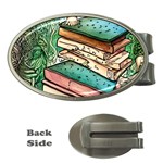 Sacred Mushroom Spell Charm Money Clips (Oval)  Front