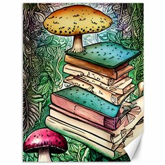 Sacred Mushroom Spell Charm Canvas 36  X 48  by GardenOfOphir