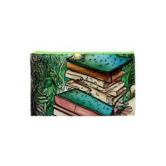 Sacred Mushroom Spell Charm Cosmetic Bag (xs) by GardenOfOphir