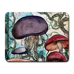 Shroom Magic Mushroom Charm Small Mousepad by GardenOfOphir