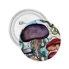 Shroom Magic Mushroom Charm 2 25  Buttons by GardenOfOphir