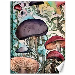 Shroom Magic Mushroom Charm Canvas 36  X 48  by GardenOfOphir