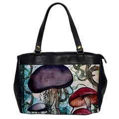 Shroom Magic Mushroom Charm Oversize Office Handbag by GardenOfOphir