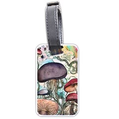 Shroom Magic Mushroom Charm Luggage Tag (one Side) by GardenOfOphir