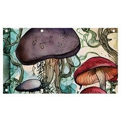 Shroom Magic Mushroom Charm Banner And Sign 7  X 4  by GardenOfOphir