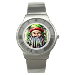 Mushroom Magic Charm Stainless Steel Watch by GardenOfOphir