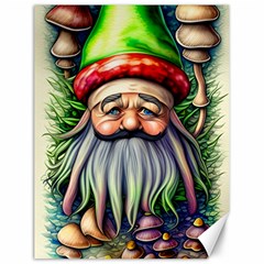 Mushroom Magic Charm Canvas 12  X 16  by GardenOfOphir