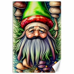 Mushroom Magic Charm Canvas 20  X 30  by GardenOfOphir