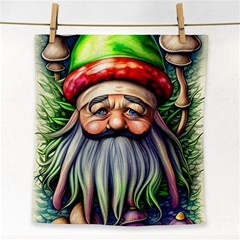 Mushroom Magic Charm Face Towel by GardenOfOphir