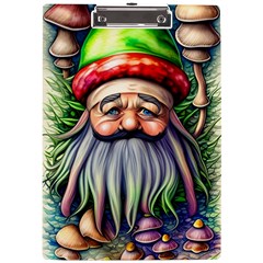 Mushroom Magic Charm A4 Acrylic Clipboard by GardenOfOphir