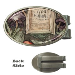 Magic Mushroom Conjure Charm Money Clips (oval)  by GardenOfOphir